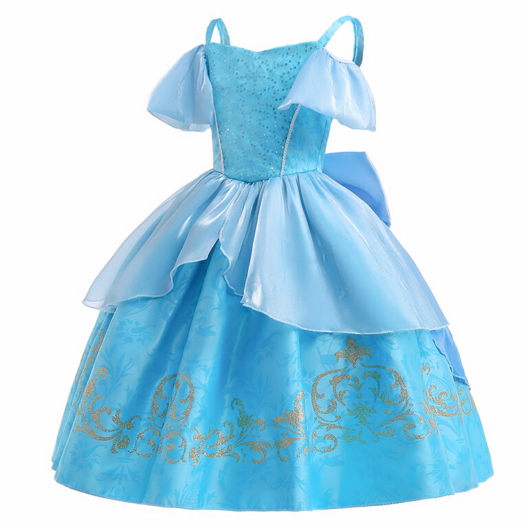 Cinderella character dress for baby girls