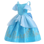Cinderella character dress for baby girls1