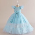 Gown kids princess dresses2