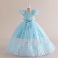 Gown kids princess dresses2