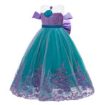 Hugeek fish princess dress baby girls dress1