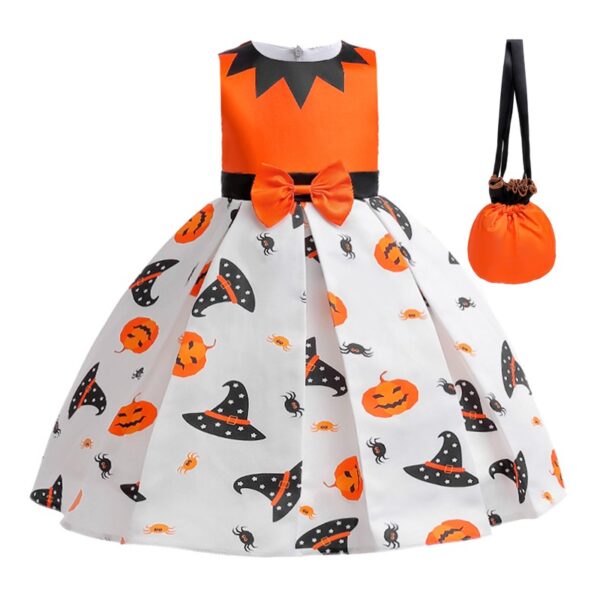Kids Girls Halloween Dress