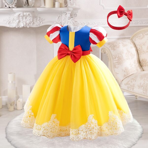 Snow white Beautiful dress for Girls