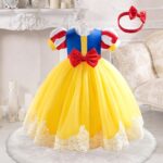 Snow white beautiful dress for girls1